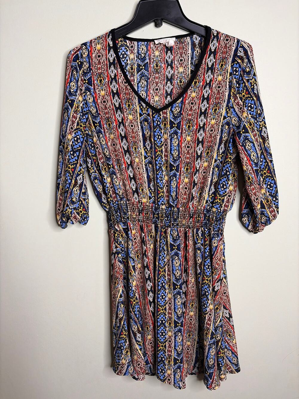 R2D Womens Printed Dress Medium